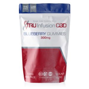 Blueberry CBD Gummies 300mg