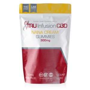Banana Cream Gummies 300mg